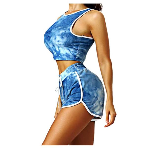 

2 piece seamless yoga set women short sleeve summer blouses shorts gym sport bra high waist tight leggings fitness suit sets, White;red