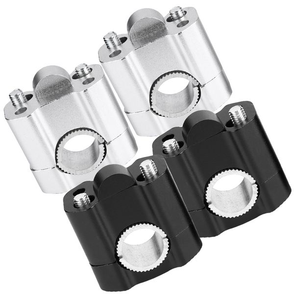 

motorcycle handlebar 2pcs aluminum alloy 28mm motorcycle handlebar handle bar mounting clamps riser motorsiklet aksesuarlari