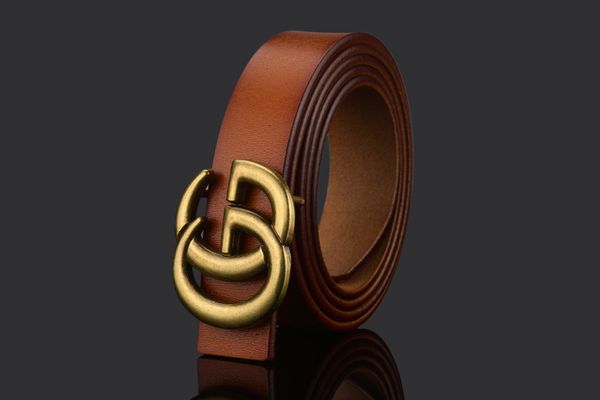 

2020 brand designer kids real leather belts children boys girls letter buckle leisure waist strap/waistband children belts wide 2.3cm, Black;brown