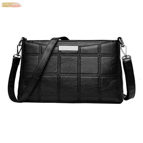 

women handbag casual tassel handbags female designer bag leather plaid messenger bag shoulder small square package zer