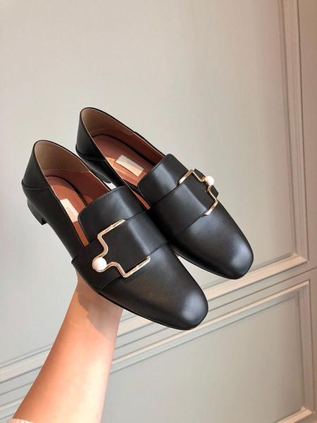 

princetown moccasins fur slippers mules flats luxury designer fashion loafers horsebit flat casual shoes platform 1 1, Black