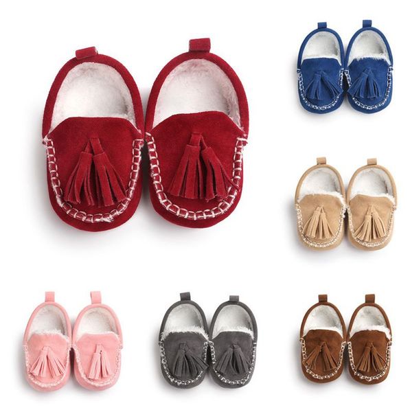 

2020 new toddler baby first walkers newborn baby girls shoes toddler prewalker shoes boy girl tassel pendant