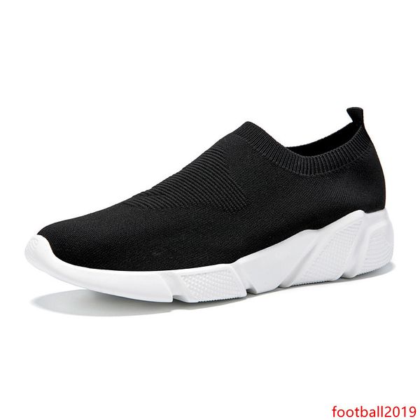 

sale fashion sock shoes men women canvas sneakers slip on triple black white pink mens breathable trainer sports sneakers style 6