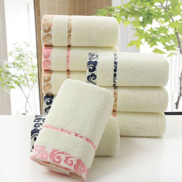 

untwisted cotton towel grid plaid style face towel 100% cottons material soft and comfortable bath protect skin 20*32cm