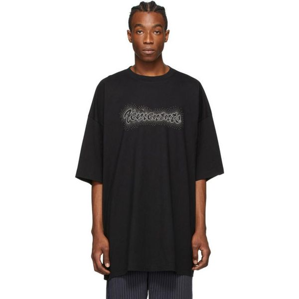 

20ss vt summer rivet letter logo printed tee high street skateboard short sleeves simple hip hop t-shirt men women breathable tee hfymtx769, White;black