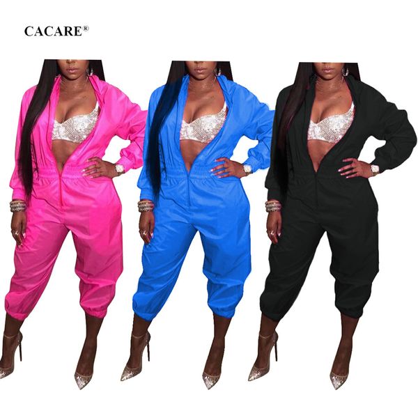 

casual long jumpsuit women bodycon playsuit bodysuit overalls female f0111 long sleeve jumpsuit romper black blue pink, Black;white