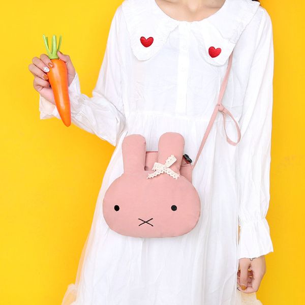 

small bag female new japanese soft girl cartoon bag girl shoulder messenger kawaii