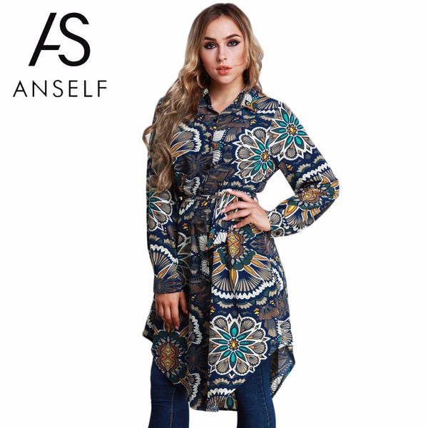 

large size tunics female blouse women floral print shirts 2019 spring long sleeve asymmetric plus size 3xl 4xl 5xl 6xl 7xl, White