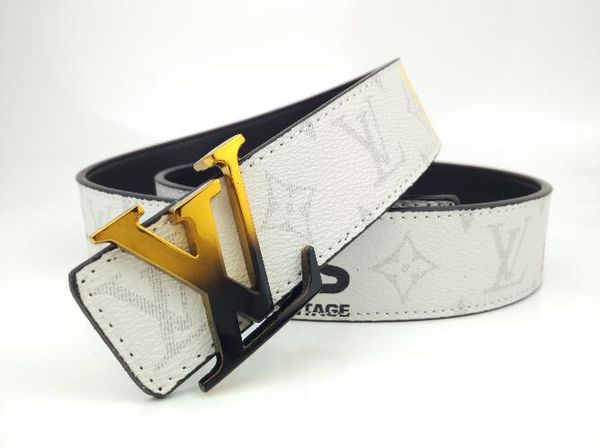 

new styles on the market, double color belt buckle fashion designer belt men and women high-end new women's new belt, Black;brown