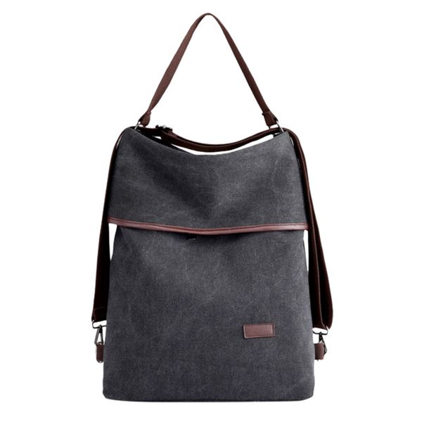 

backpack 2019 new fashion women girl canvas large capacity travel bag single shoulder schoolbag backpack dropship may#15