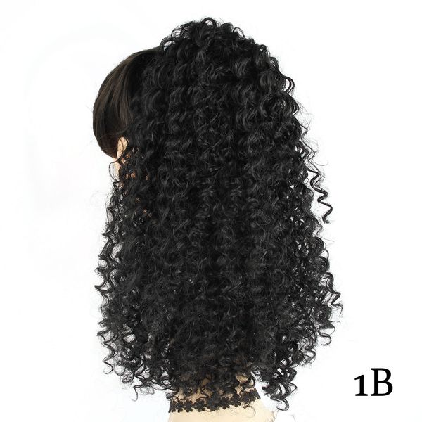 2019 Drawstring Puff Kinky Curly Ponytail 14 Short Wrap Synthetic