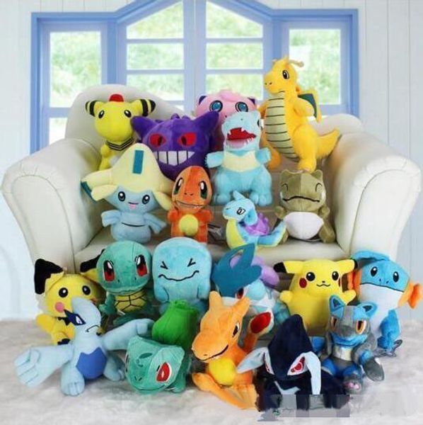 

20 tyle 13 20cm animal plu h toy torchic mewtwo groudon charmander eevee pikachu norlax oft tuffed doll toy new year chri tma gift