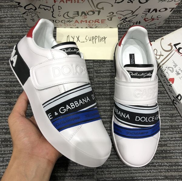 

2020a new luxury leather men's and women's casual shoes, fashion wild men's and women's sports shoes, size: 35-45, Black