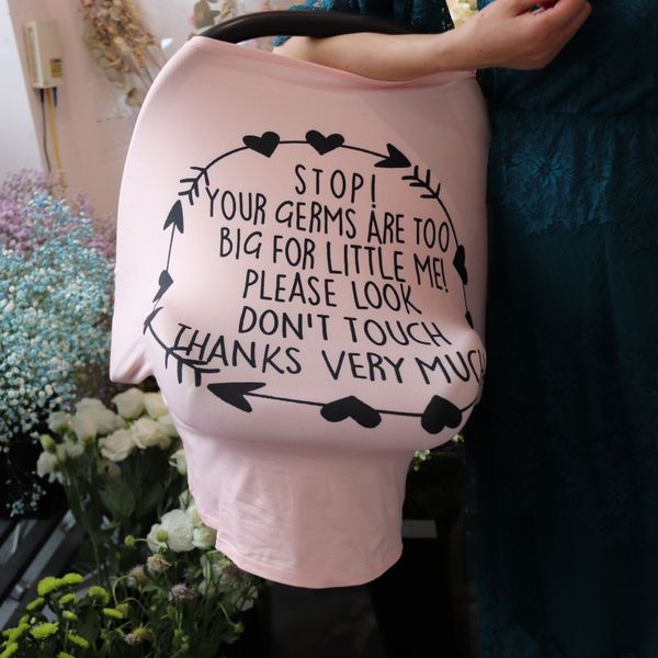 

15549 letters stretchy don't touch babt car seat cover infant baby carseat canopy privacy nursing cover breastfeeding cover