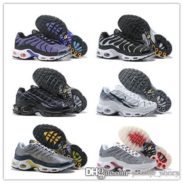 

2019 new tn plus ultra se running shoes for men tns orange blue purple mens designer sports trainers sneakers chaussures size40-45