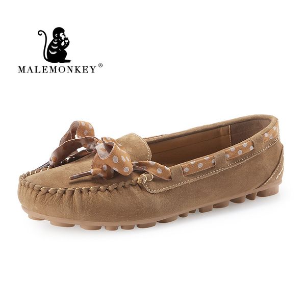 

malemonkey 012933 женская мода квартиры кожа обувь дамы мокасины мягкие женские лодка обувь квартиры скольжения на женщин мокасины, Black