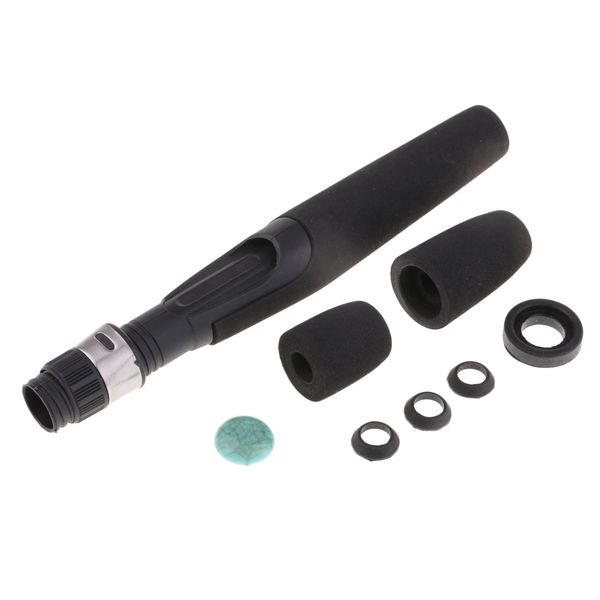 

hard eva fishing rod handle with reel seat kit for rod building or repairs