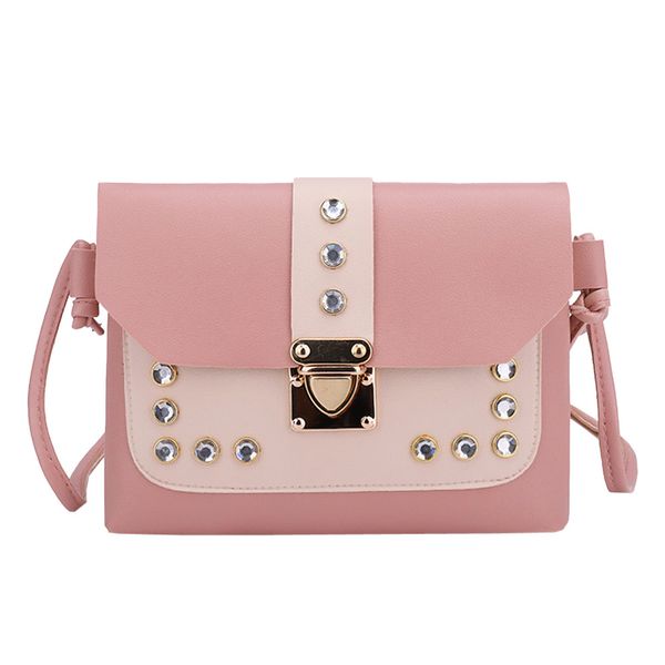

women hit color rhinestone shoulder bags luxury satchel small crossbody bag ladies fap messenger bags handbag #t10