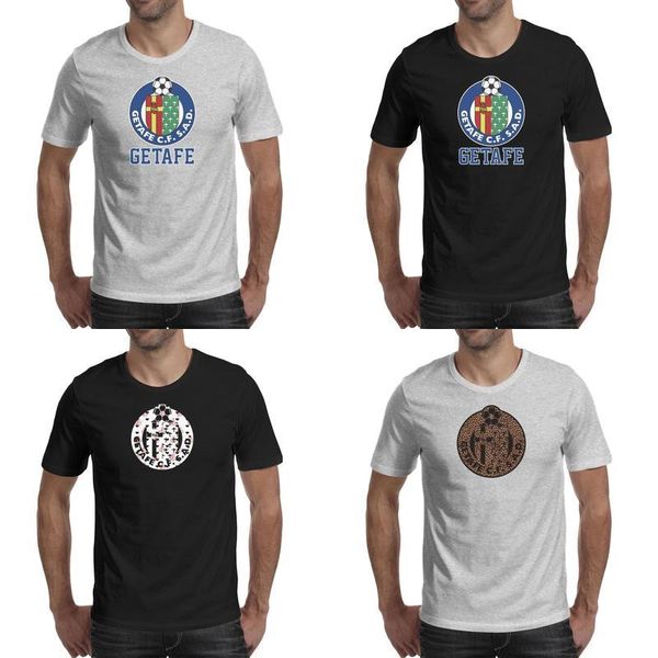 

мода мужская хетафе клуб де футбол s.a.d. azulones el гет текст метка черного tshirt дизайн графический сделать футболки с leopard hollow, White;black