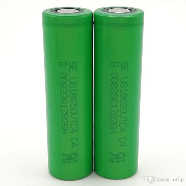 

500pcs 100% высокого качества для sony vtc4 18650 батарея 2100mah imr 3.7v для lg sony samsung rechargable литиевые батареи cell