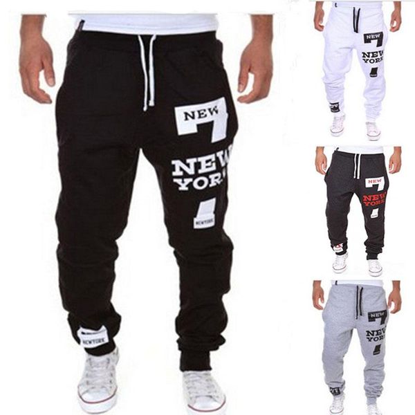 

men joggers pants 2020 autumn new mens sweatpants leisure cotton mens joggers casual sweatpants men's workout slim fit trousers, Black