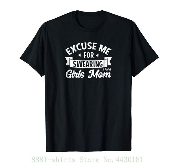 

women's tee funny mom of girls shirt swearing t shirt womens t harajuku fall, White