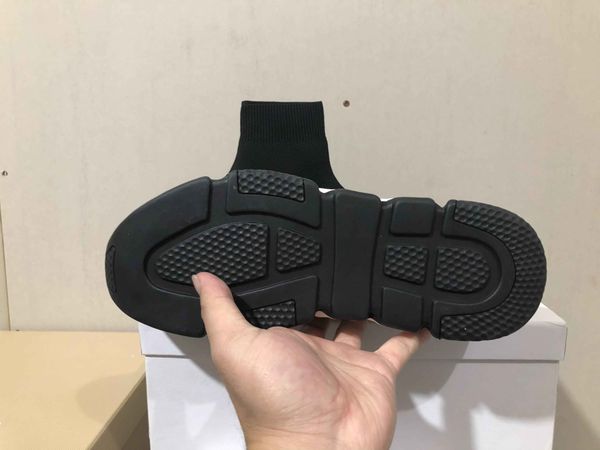 

2019new paris speed trainers knit sock shoe original luxury mens womens sneakers high casual shoes with box