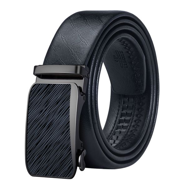 

привет галстук мужчины автоматическая пряжка пояса мода мужская кожа храповик платье ремень с автоматической пряжкой новый мужской кожаный р, Black;brown