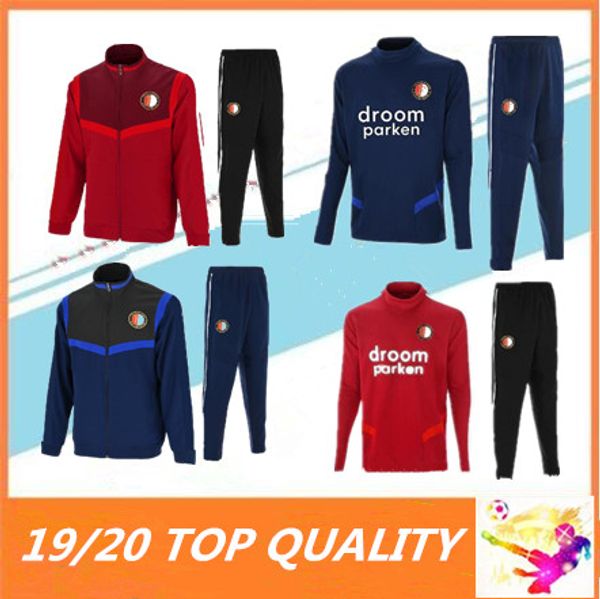 

2019 2020 Feyenoord camisas de futebol soccer jacket training suit 19 20 V.PERSIE BERGHUIS VILHENA JORGENSEN tracksuit