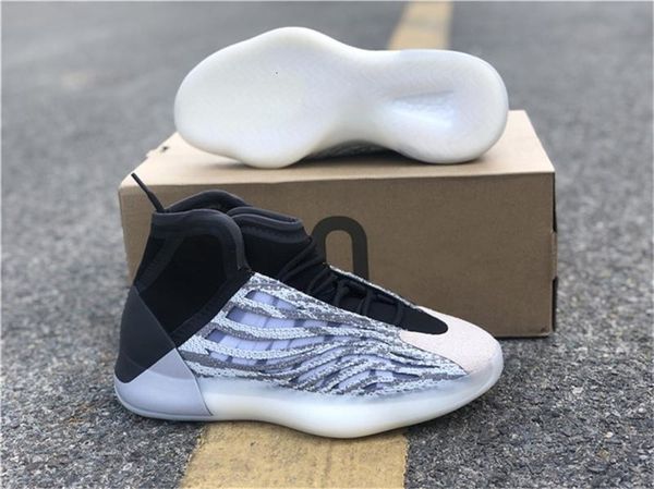 

authentic quantum basketball shoes men women mafia eg1535 kanye west wave runner 3m reflective sneakers sports with original box 36 -47