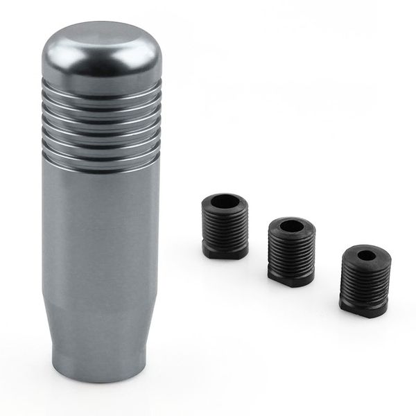 

universal aluminum alloy racing car vehicle gear stick shift knob manual shifter lever boot stylish car shift knob