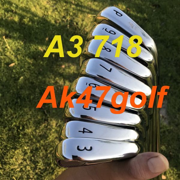 

2019 new golf iron a3 718 iron forged et 3 4 5 6 7 8 9 pw with dynamic gold 300 teel haft 8pc golf club