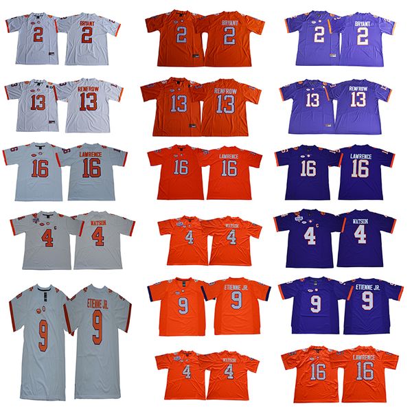 

2018 Clemson Tigers 4 DeShaun Watson 2 Bryant 13 Hunter Renfrow Ben Boulware 9 Gallman II 3 Scott College Football Jersey