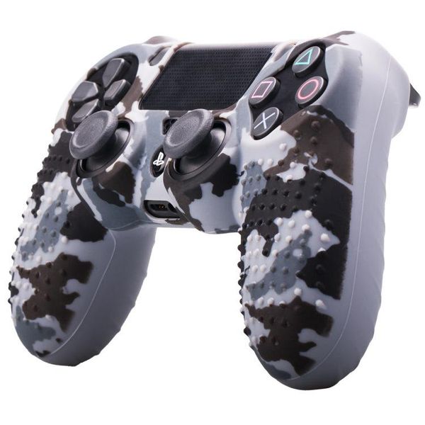 

camouflage soft silicone case skin grip cover for playstation 4 ps4 controller