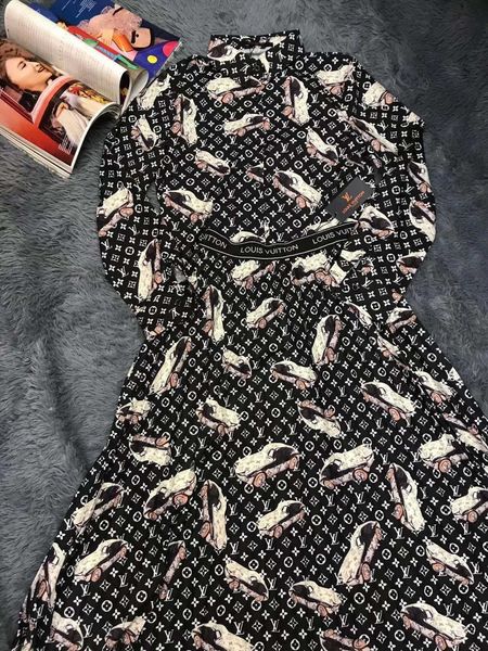 

coolshopping07women's skirt casual fashion long dress floral pattern size s-xl comfortable simple wsj011 # 121016 cool_shopping07, White;black