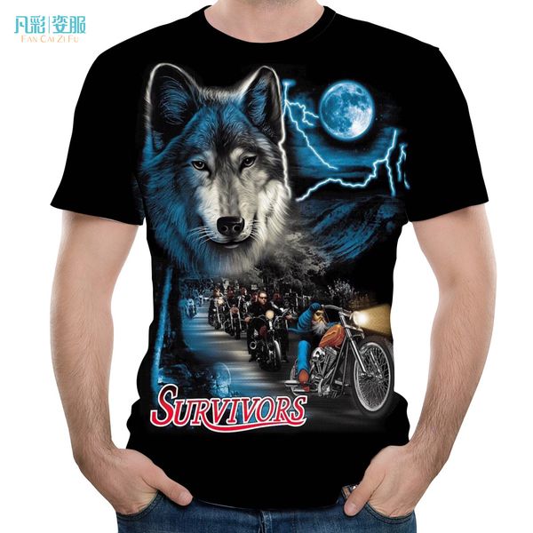 

пляж вскользь улица футболки 3d напечатаны шеи экипажа с коротким рукавом рубашки мужские куртки летом прохладно футболки, White;black