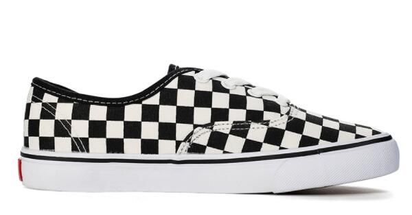 

2018 spring and autumn new fashion ulzzang black and white lattice canvas shoes men and women shoes sets of flat heel shoes