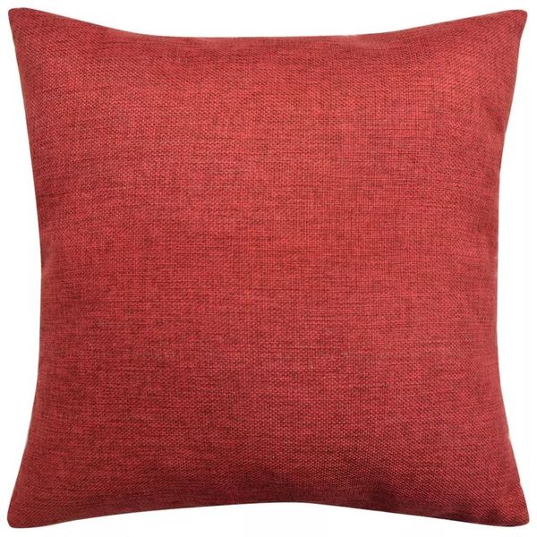 

наволочки 4 шт белье-look burgundy 50x50 cm другие домашний текстиль