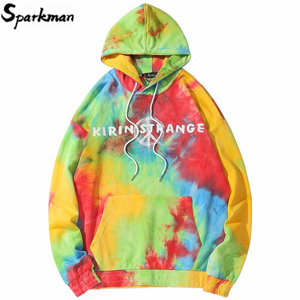 

мужчины хип-хоп граффити толстовка толстовка peace вход streetwear harajuku hoodie tie dye осень 2019 с капюшоном пуловер hiphop негабаритно, Black