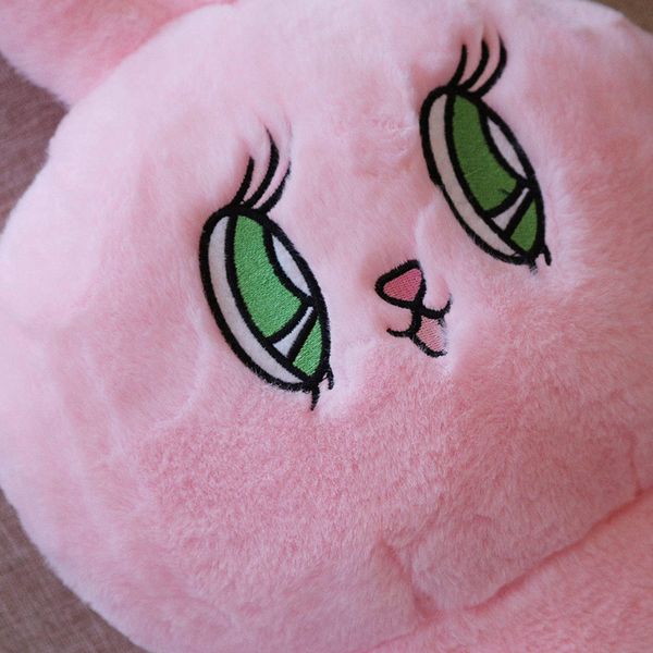 

1 pcs cute plush kawaii bunny backpack stuffed rabbit children school gift kids toy for little girls bag mx200327