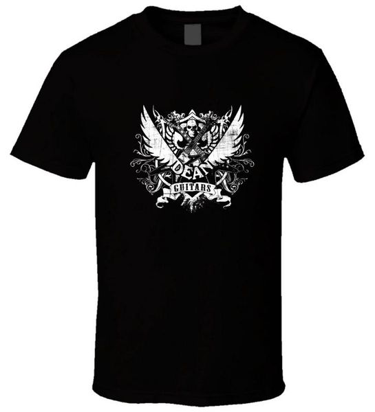

dean guitars 1 black tee t shirt plus size t-shirt for men women tshirt s-5xl size 11 colors, White;black