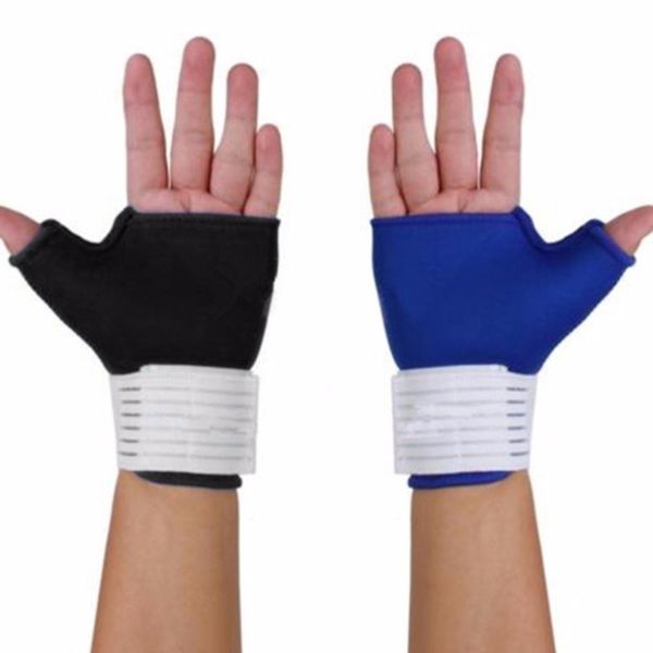 

wrist hand support half finger sports gloves outdoor sportswear accessories mountain bike bicycle gloves riding supplies, Black;red