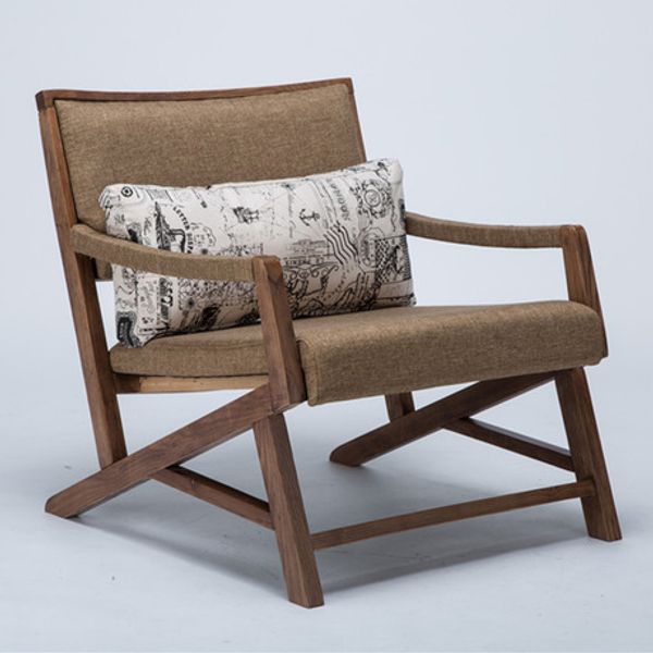 

beach chair уличная мебель садовая мебель средиземноморский пляж кресло диван из массива дерева ленивы зал 65 * 80 * 70см