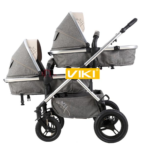 poussette landau pour jumeaux