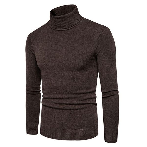 Verkauf neue Winter Herren Rollkragenpullover Pullover Herren Rollkragen Marke Herren Jacke Pullover Stricken