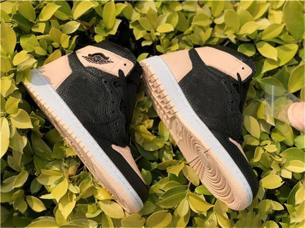 

authentic 2020 high og 1 black crimson tint men basketball shoes hyper pink white black 555088 -081 sports shoes sneakers 7 -13