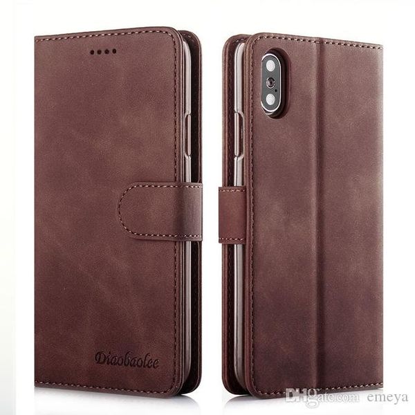 

luxury flip wallet leather case for iphone 11 pro x xr xs max 6 7 8 plus card slot holder stand cover for samsung s10 s8 s9 plus note8 9