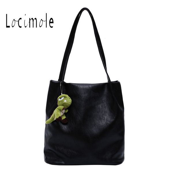 

locimole fashion cute women bags large capacity tote bag simple casual shoulder bag korean style handbag bolso mujer bia392 pm49
