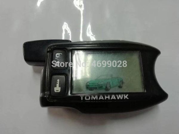 

tw 9.5 lcd remote control key fob for russian version tomahawk 9.5 two way car alarm system tomahawk 9.9 fob chain keychain