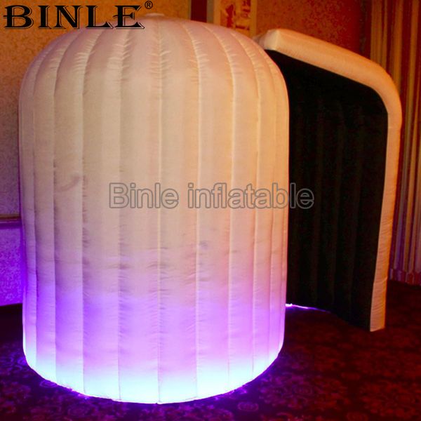 

portable led lighting inflatable p booth dome shoot backdrops for sale